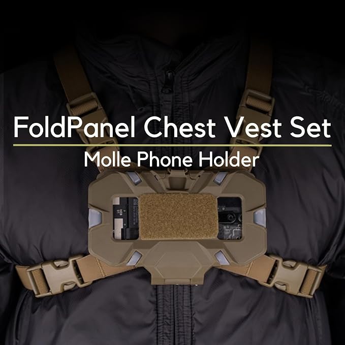 Let Me Be FoldPanel Chest Vest Set, Chest Rig Phone Mount - Image 9