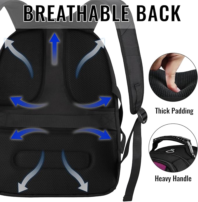 YOREPEK Large Backpack for Men, Extra Large Laptop Backpacks for Men Women - Image 4