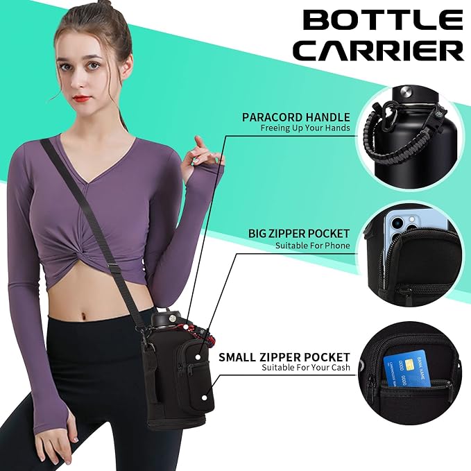 Half Gallon Insulated Water Bottle - - Image 6
