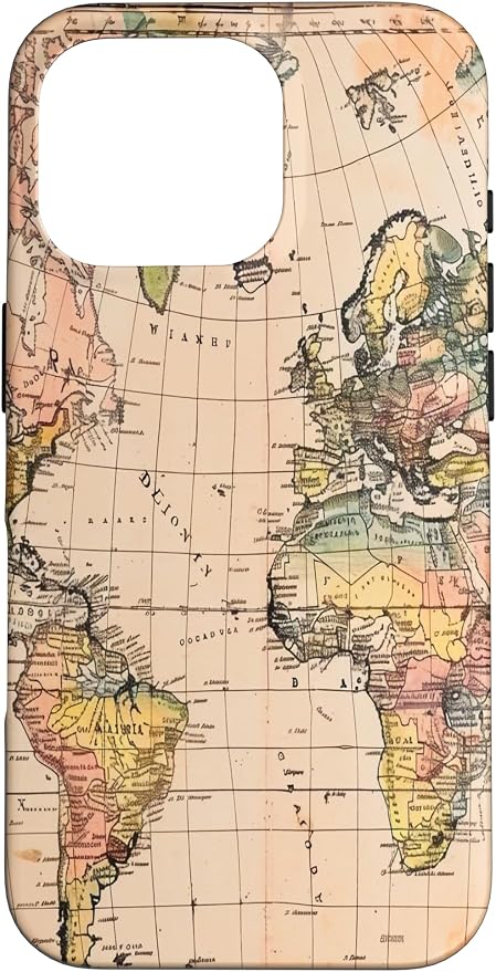 World Map, Old Map of the World Case by Unknown