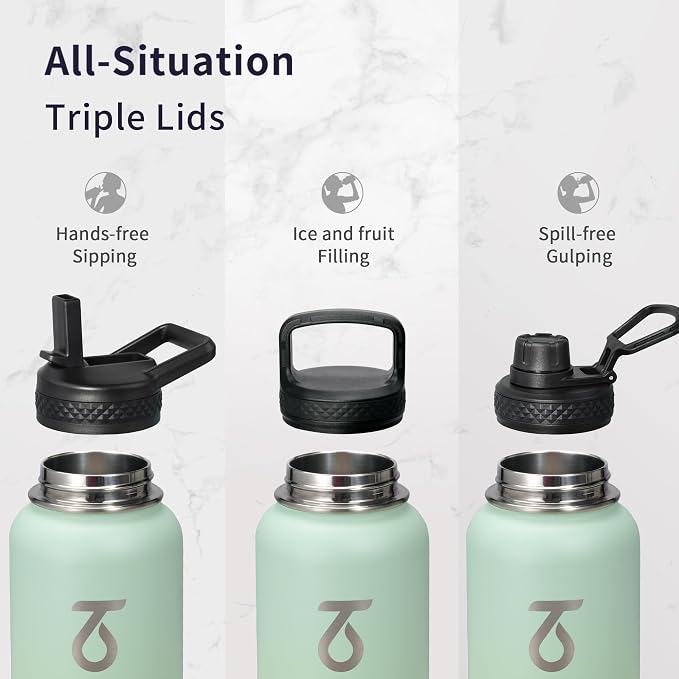Trebo 40oz Water Bottle Insulated - Image 3