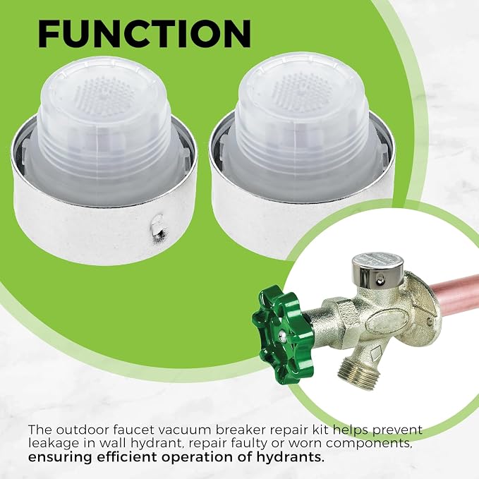 2 Pack 630-7500 Vacuum Breaker Service Parts Kit Replacement - Image 4