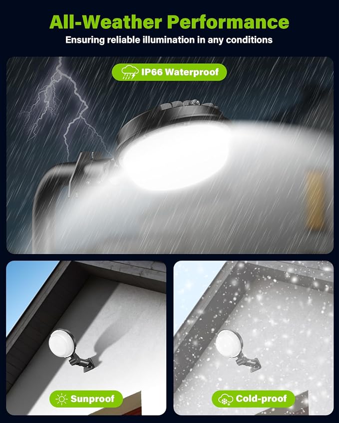 LED Barn Light 150W, Yard Area Light Dusk to Dawn Outdoor Lighting - Image 5