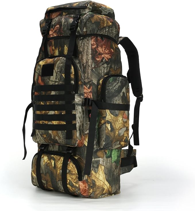 Hiking Backpack for Men 70L/100L Camping Backpack Military Rucksack Molle 3 by W+WINTMING