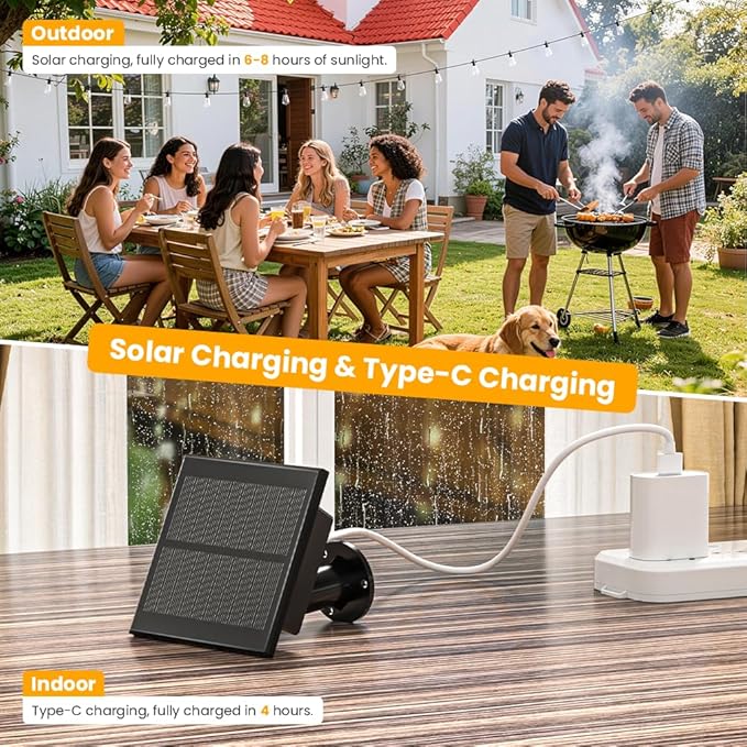 31FT Solar String Lights Outdoor Waterproof IP65 - Image 3