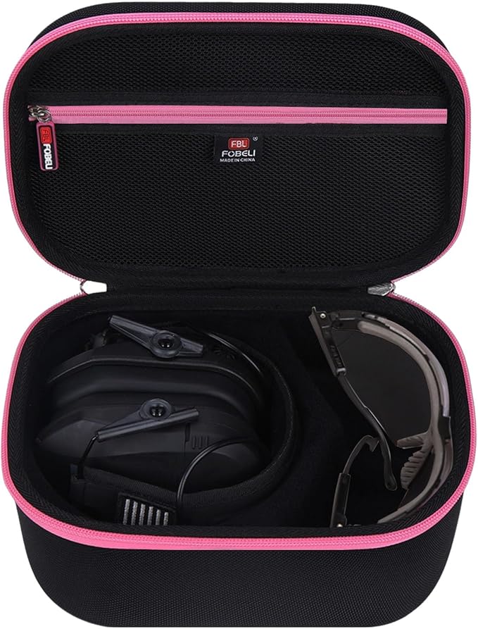 FBLFOBELI Hard Case for Walker's Razor Slim/Howard Leight Shooting Ear by FBLFOBELIHardCarryingCase