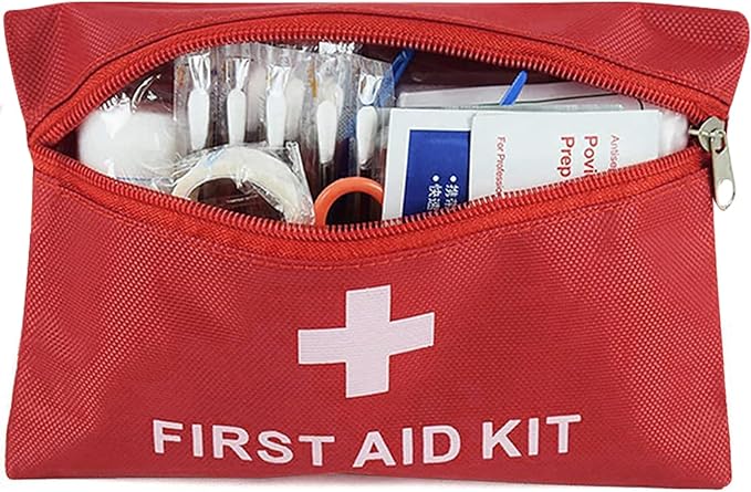 AOUTACC 12 Pack First Aid Kit Empty Bag, Travel Empty First Aid Kit Pouch Bag - Image 3