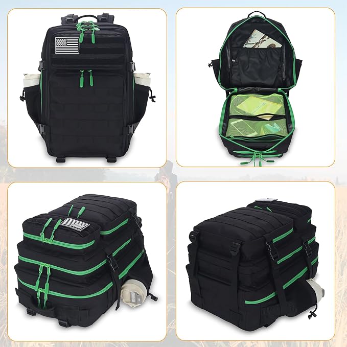 Lovelinks21 25L Tactical Military Backpack Small Travel Rucksack - Image 3