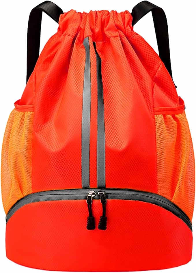 JELUTAR Drawstring Backpack Gym Bag by JELUTAR