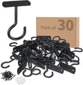 30Pack Ceiling Hooks Bulk 2.5in by QualityEfficiency