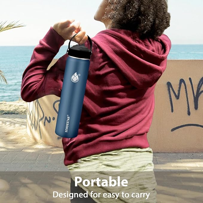 Insulated Water Bottle 32 oz - Image 6