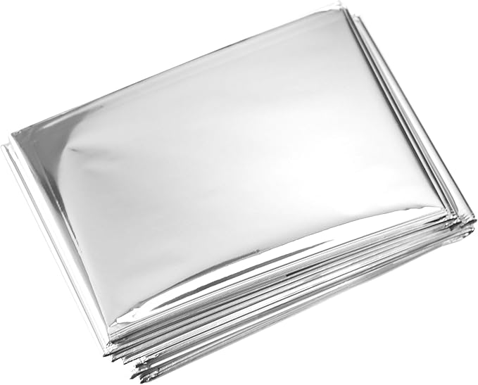 Primacare HB-10 Emergency Mylar Thermal Blankets – 10 Pack, Waterproof - Image 7