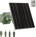 Zivif Solar Panel for Trail Camera, 10W Solar Charger Built-in 10400mAh by Zivif