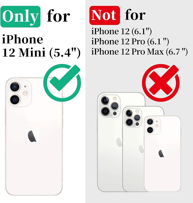 Cozycase Compatible with iPhone 12 Mini Waterproof Case - Image 2