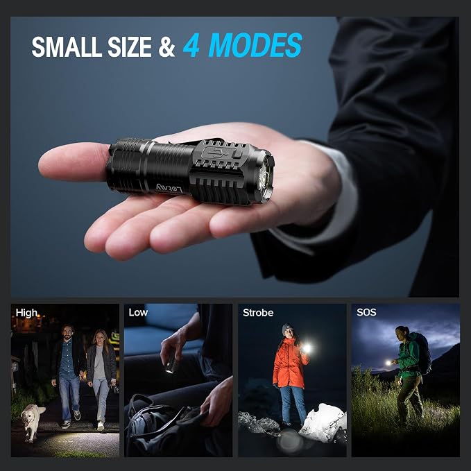 LETMY Rechargeable Mini Flashlights - Image 6