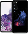 for Samsung Galaxy S20 Case, Galaxy Fox Wolf Pattern Graphic Design Girl Boy by FKBRCL4U