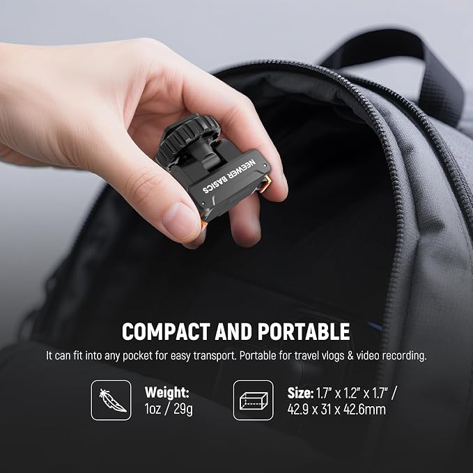 NEEWER Basics Magnetic Cold Shoe Mount Adapter Compatible - Image 5