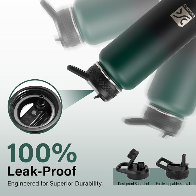 DYSANKY Insulated Water Bottle | Thickened Stainless Steel Vacuum Metal | - Image 5