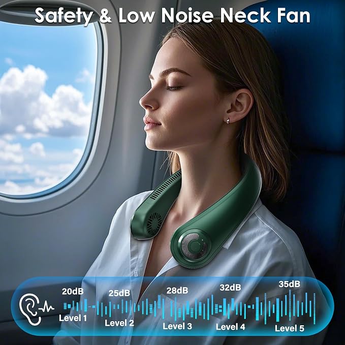 Portable Lightweight Neck Fan - Image 3