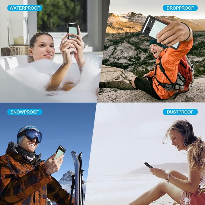 Lanhiem for Google Pixel 6a Case, IP68 Waterproof Dustproof - Image 7