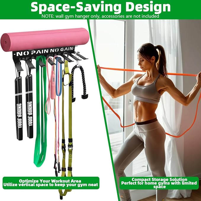 Home Gym Accessories Organization Storage Rack Equipment - Image 3