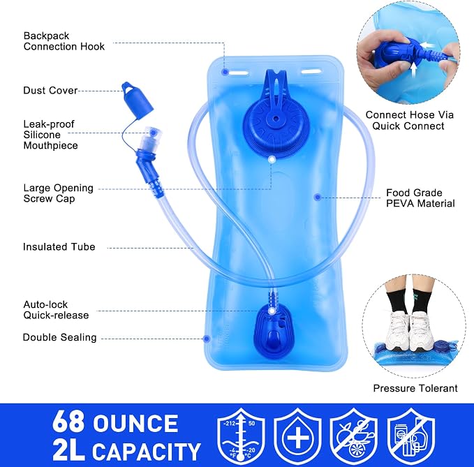 KUYOU Running Hydration Vest - Image 7