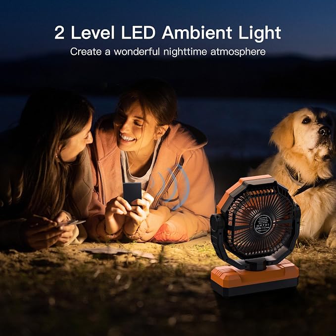 FRIZCOL 3-in-1 Camping Fan - Image 3