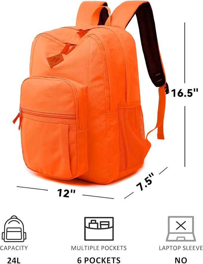 abshoo Classical Basic Travel Backpack - Image 5