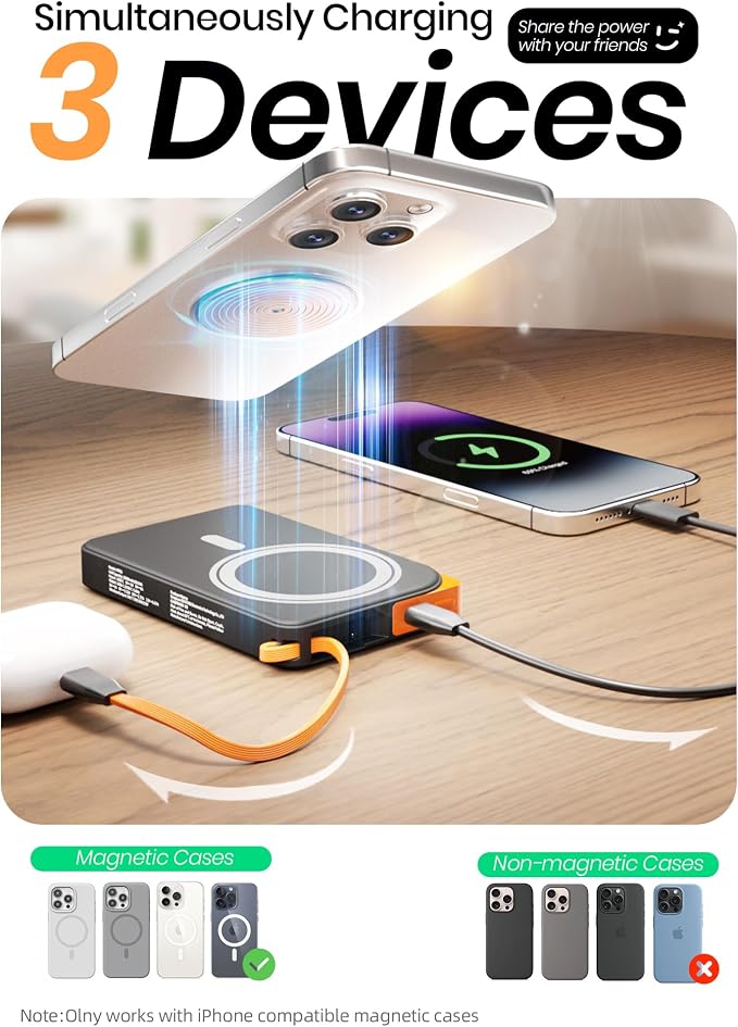Magnetic Power Bank, for Magsafe Battery Pack - Image 5