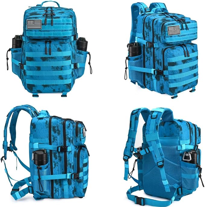 45L Tactical Backpack for Men Women, Military Assault Pack - Image 4