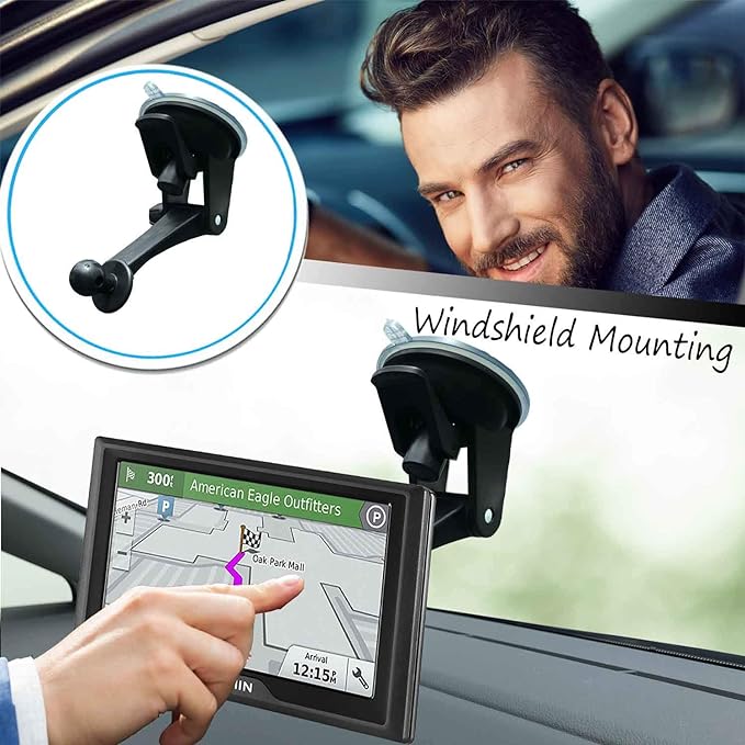 Randconcept - GPS Mount for Garmin | GPS Dashboard Mount Dash Windshield Window - Image 4