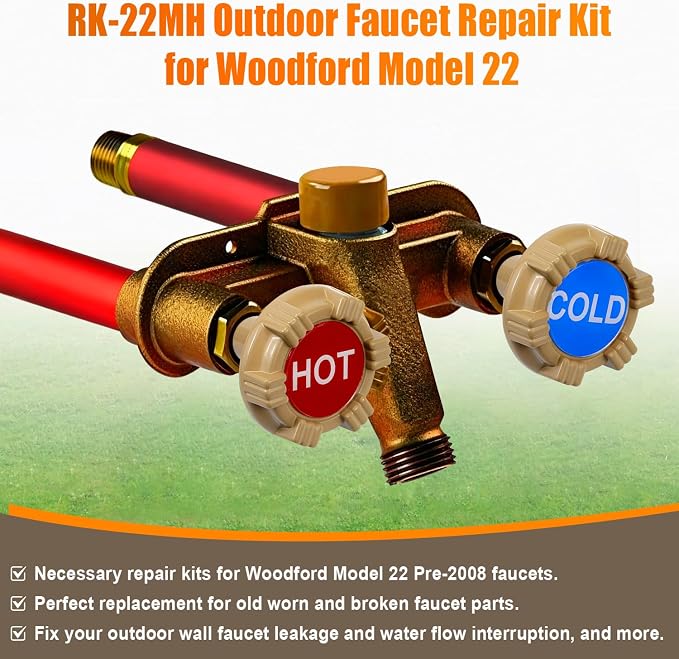 RK-22MH Outdoor Faucet Repair Kit - Image 2