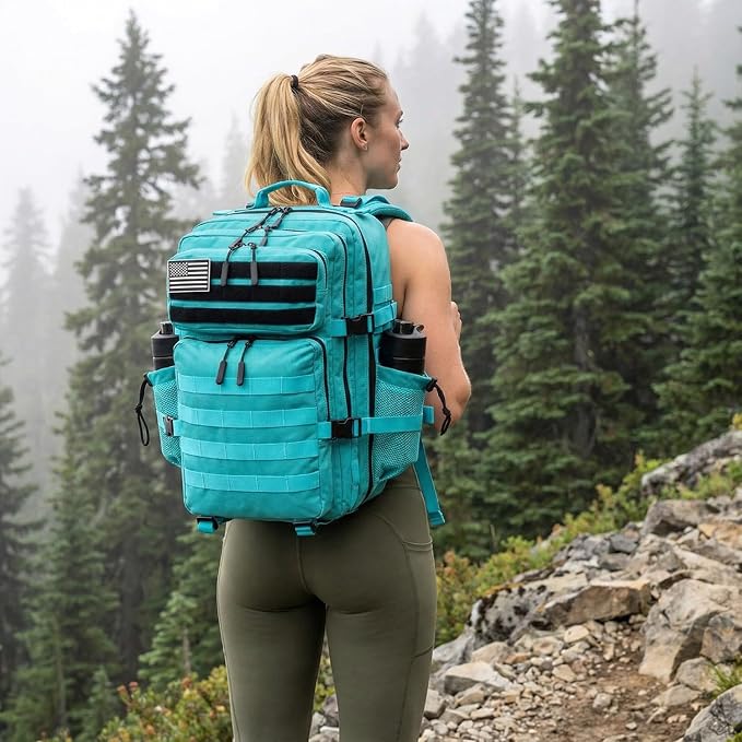 45L Tactical Backpack for Men Women, Military Assault Pack - Image 6