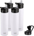 HASLE OUTFITTERS Insulated Water Bottle 22 oz Double Wall Stainless Steel Water by HASLEOUTFITTERS