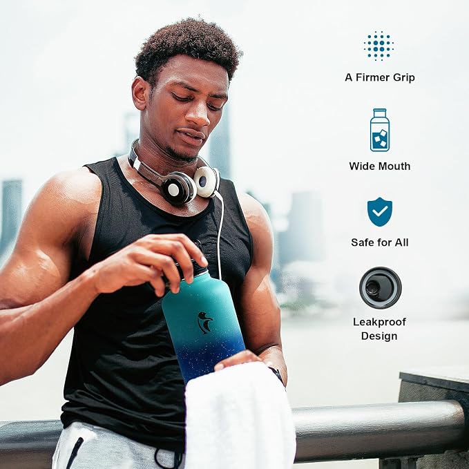 64 oz Water Bottle Insulated - Image 5