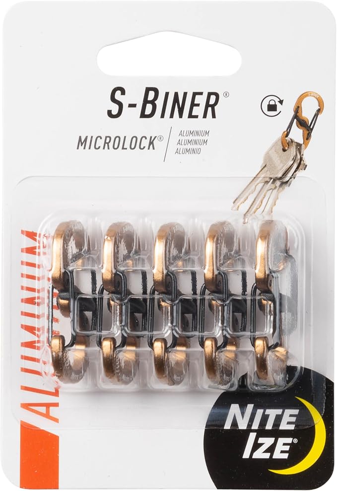 Nite IZE S-Biner MicroLock Lockable Key Holder by Nite+Ize