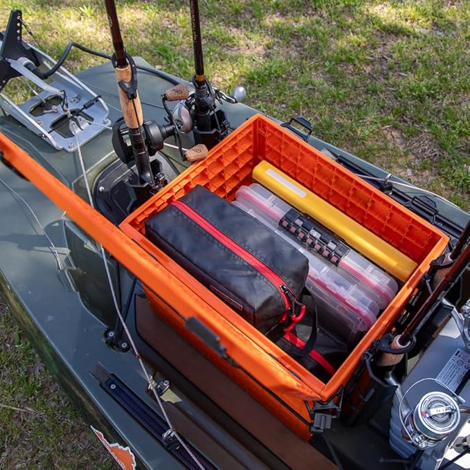 YakAttack BlackPak Pro 13" x 16" Kayak Fishing Crate - Image 6