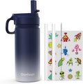 Kids Water Bottle, 16oz Kids Water Bottle by Gonfoam
