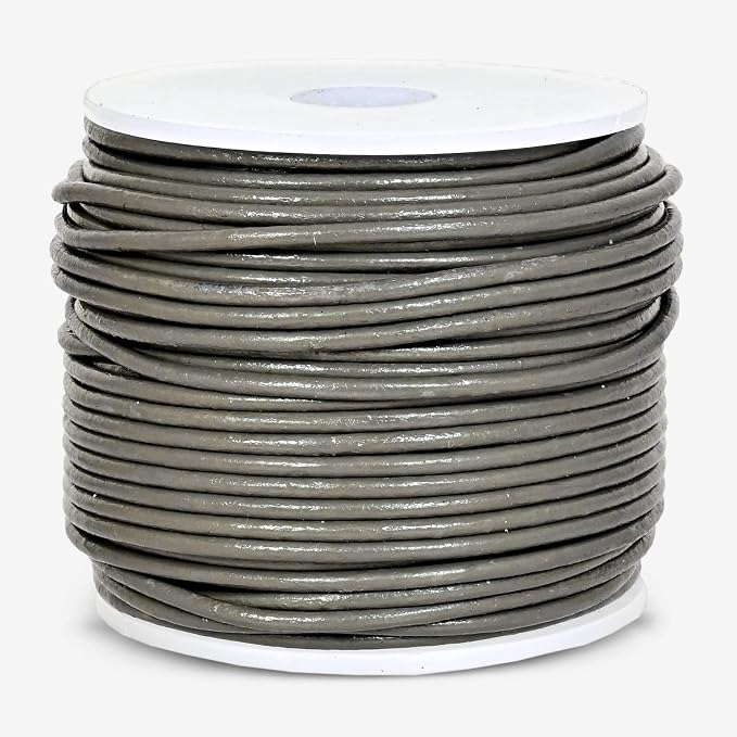 GENIQUE Real/Genuine Round Leather String Cord - Image 2
