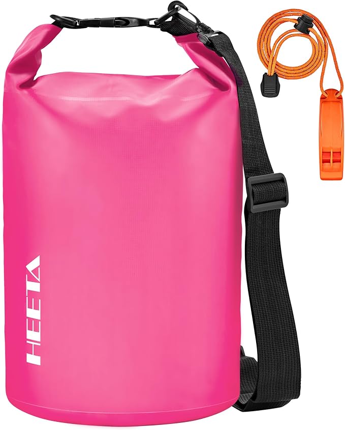 HEETA Waterproof Dry Bag for Women Men, 5L/10L/20L/30L/40L Roll Top Lightweight by HEETA