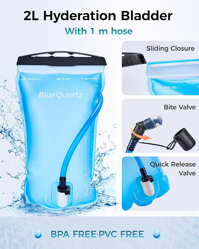 Blue Quartz Hydration Backpack - Image 6