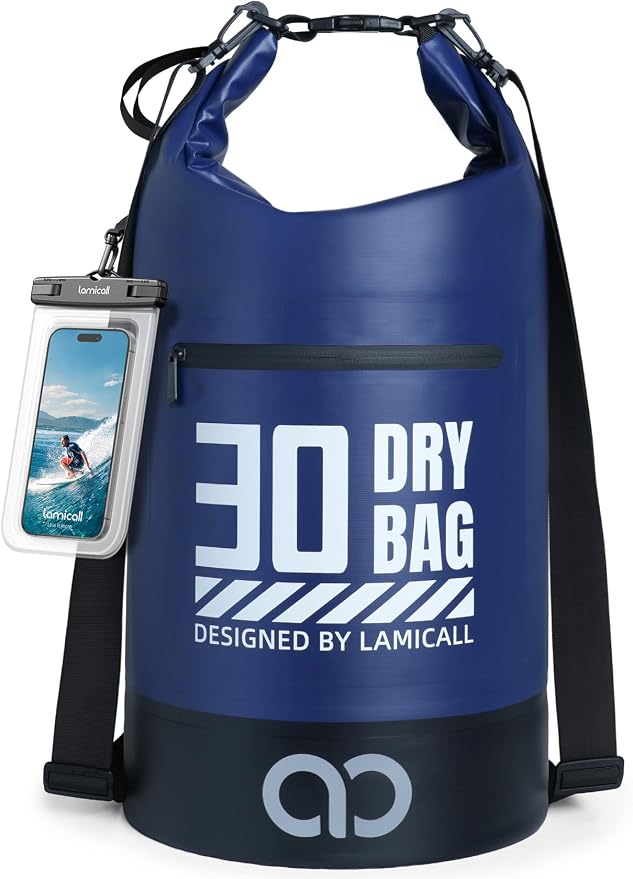 Lamicall Dry Bag Waterproof Backpack - 5L/10L/20L/30L/40L Large Water Proof Bag by Lamicall