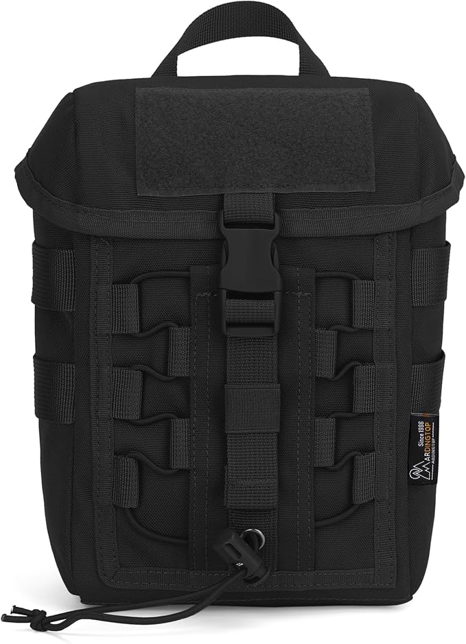 Mardingtop Molle Admin Pouch, EDC Pouch, Tactical Drawstring Pouch, Utility by Mardingtop