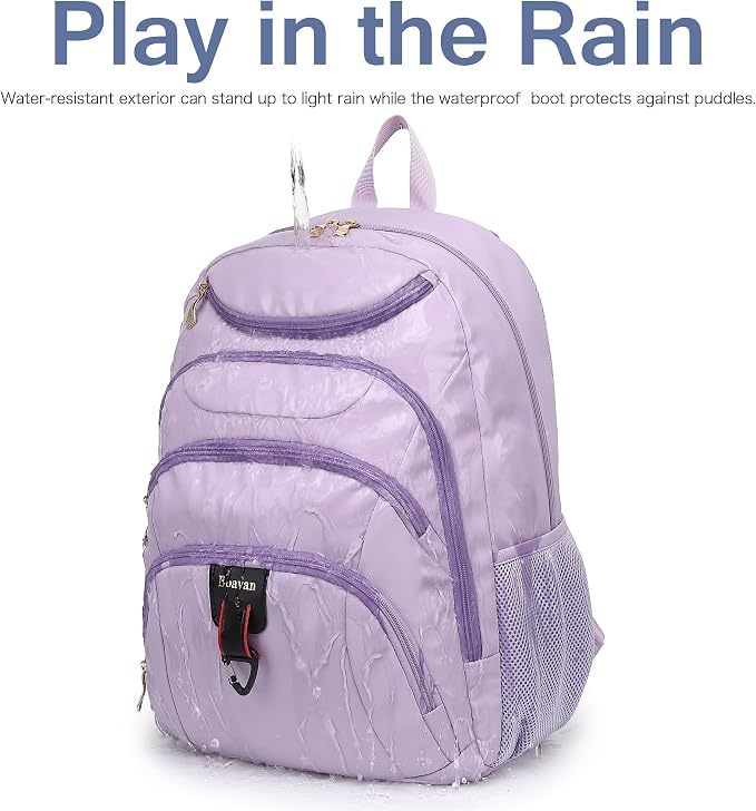 Boavan Laptop Backpack for women, 15.6inch Laptop Bag - Image 5