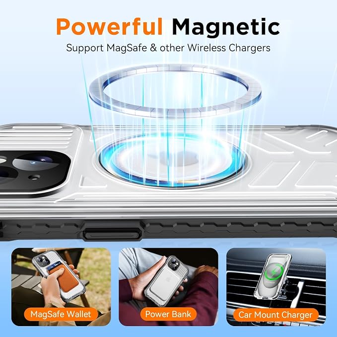 WIFORT for iPhone 15 Plus Waterproof Case, 360 Full Body Sealed Protection - Image 4