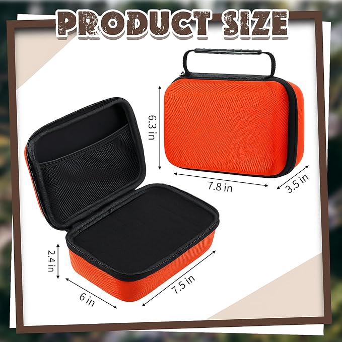 Relaxweex EVA Hard Case with Customizable Foam 7.8 x 6.3 x 3.5 Inch Protective - Image 2