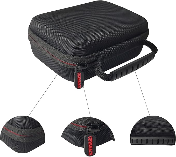 EVA Hard Case with Foam，6.7 x4.7 x2.5 inches Hard Sided Camera/Digital Case EVA - Image 5