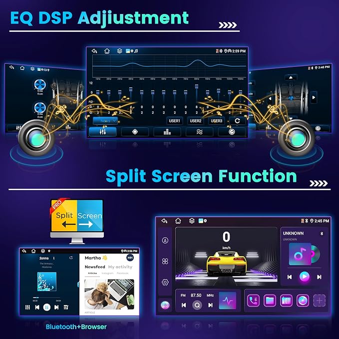 Hikity 4+64GB Android 15 Carplay Radio - Image 6