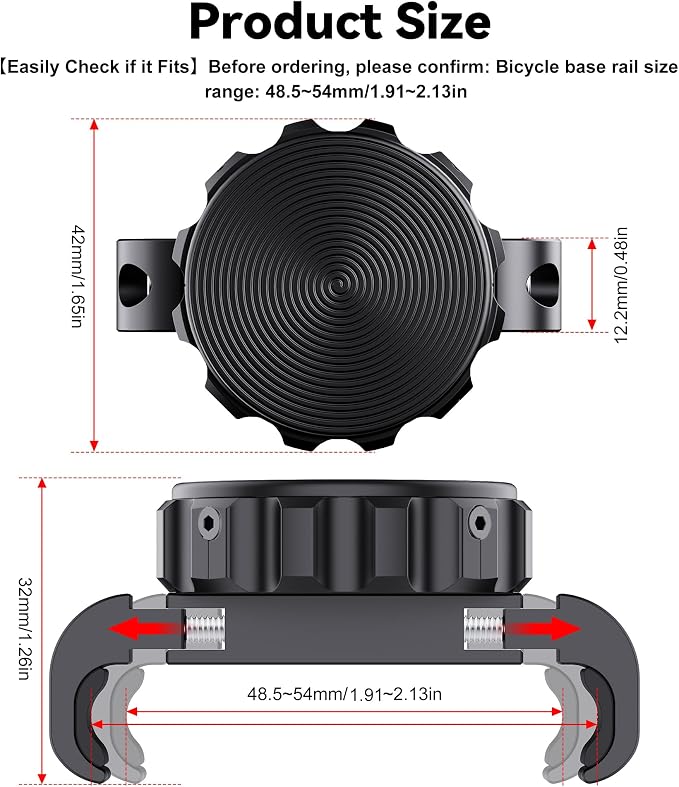 DDJ for AirTag Bike Mount Hidden Under Seat - Image 2