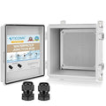 TICONN Outdoor Electrical Box Waterproof, Junction Box IP67 ABS Plastic by TICONN